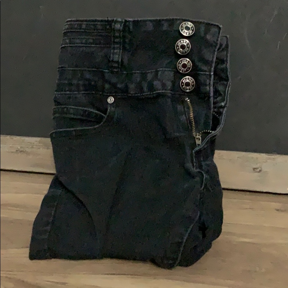 Silver Crush Skinny Jeans